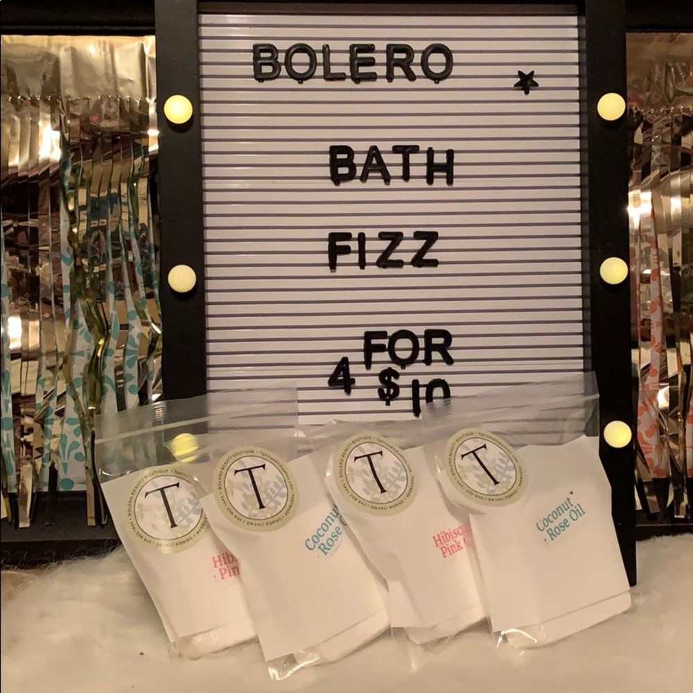 Bolero  Bath fizz